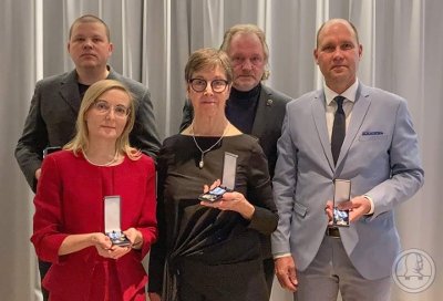 Ansiomitali Jussi Luostarinen