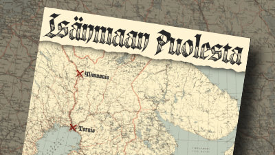 Taistelujen tie – taistelupaikat kartalla