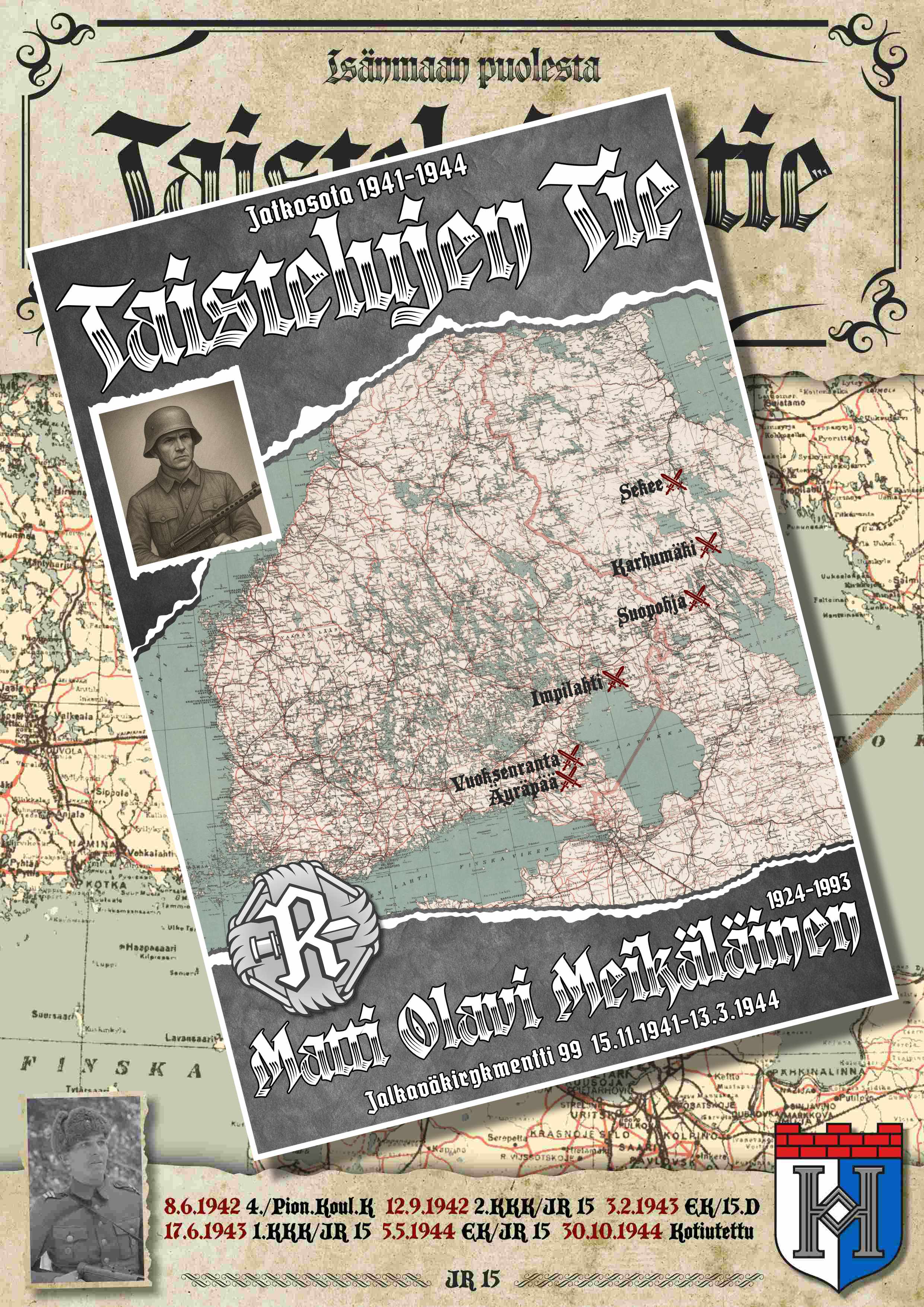 Taistelujen tie juliste